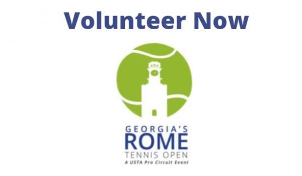 volunteer for Georgia's Rome Open